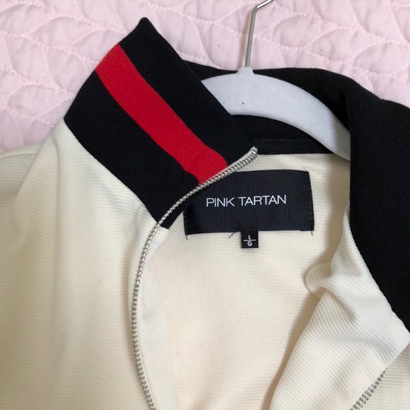 Pink Tartan zip up light jacket - Picture 1 of 3